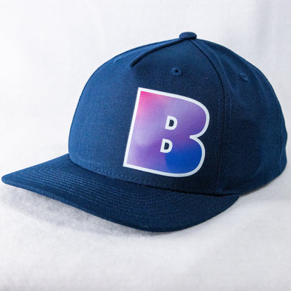 Bisexual Pride Hat In Navy Blue