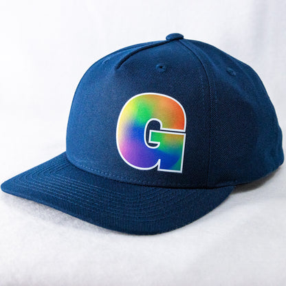 Gay Pride Hat In Navy Blue