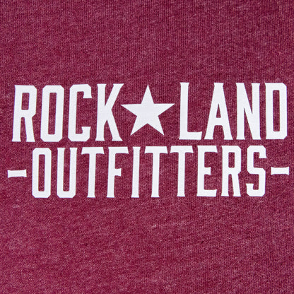 Maroon Rock Land Outfitters Logo SoftStyle, Short Sleeve T-Shirt