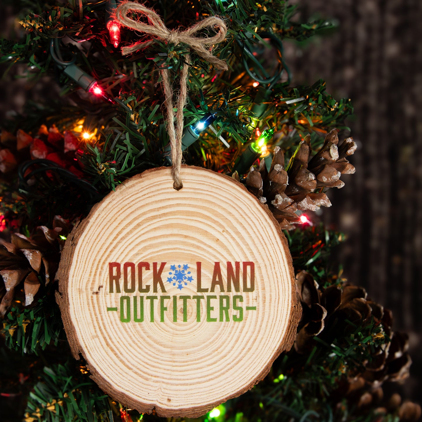 "Hope" Wood Slice Ornament