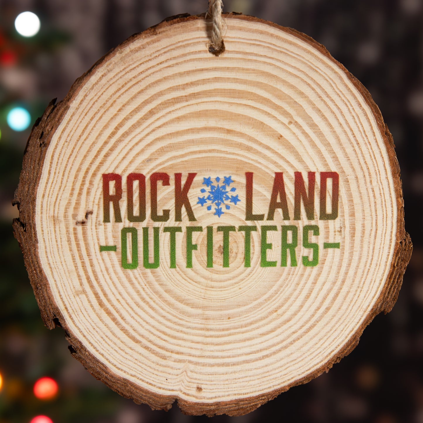 "Joy" Wood Slice Ornament