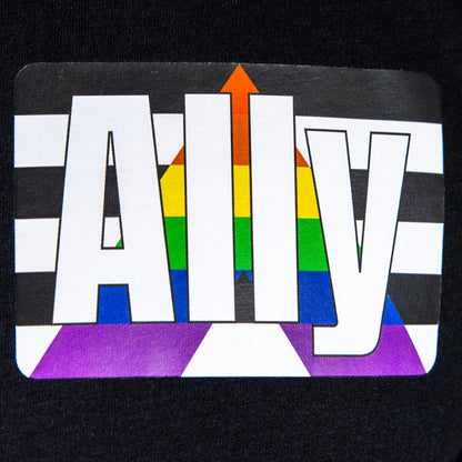 "Ally" Short Sleeve T-Shirt In Black