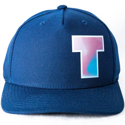 Transgender Pride Hat in Navy Blue