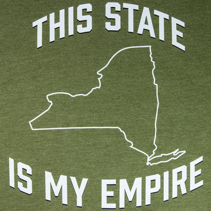 Cactus "This State Is My Empire" on a SoftStyle, Short Sleeved Tee